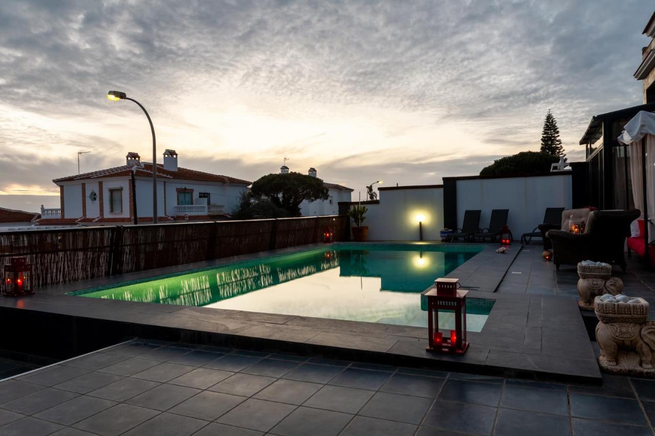 Chalet Con Piscina Privada En Mazagón Exterior foto