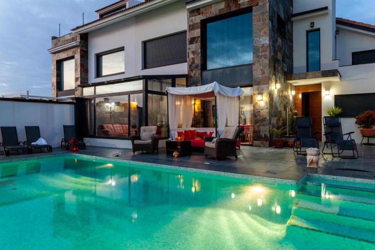 Chalet Con Piscina Privada En Mazagón Exterior foto