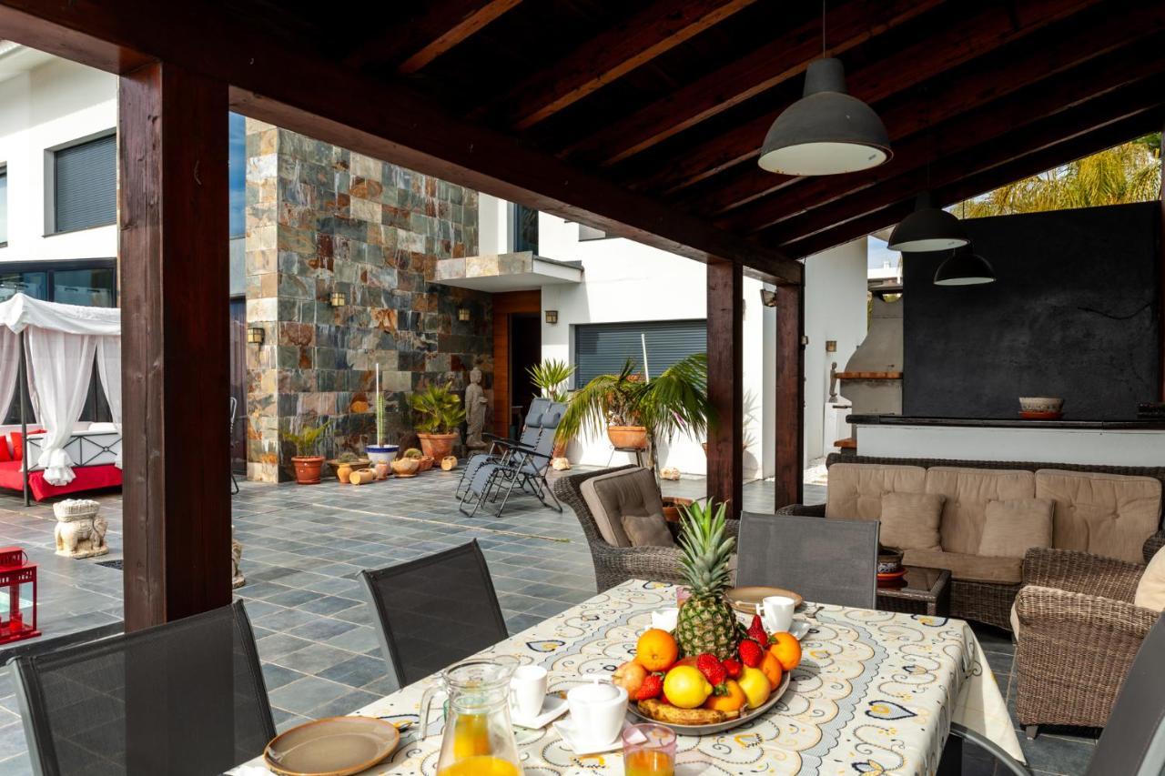Chalet Con Piscina Privada En Mazagón Exterior foto