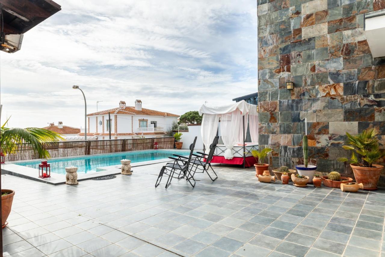 Chalet Con Piscina Privada En Mazagón Exterior foto